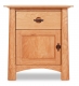 Nightstand 1 Drawer with Door Harvestmoon