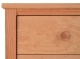 Nightstand 3 Drawer Shaker Cherry detail