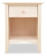 Nightstand Canterbury 1 Drawer Maple