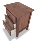 Nightstand 3 Drawer Canterbury Walnut detail 2