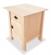 Nightstand Harvestmoon Maple angle